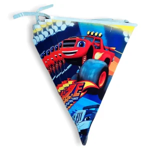 Banderín Blaze Monster Machine Bandera Flag Carro (2,30 Metros Largo)