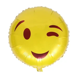 Globo Emoji Guiño (40 Cms)