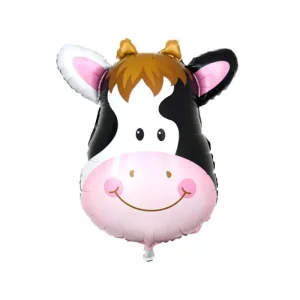 Globo Metalizado Safari Vaca Zoo Selva 16″ Pulgadas (40 Cm)