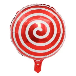 Globo ROJO Caramelo (45 Cms)