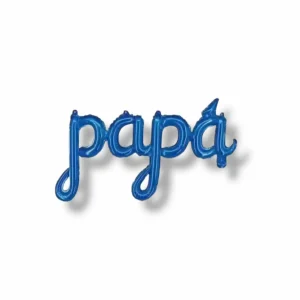 Frase Letra Papá – Azul 16 Pulgadas